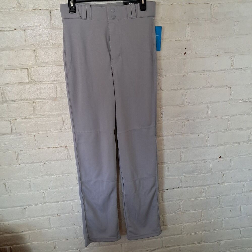 Champro MVP Open Bottom Baseball Pant Youth XL Grey NWT Softball Pants
